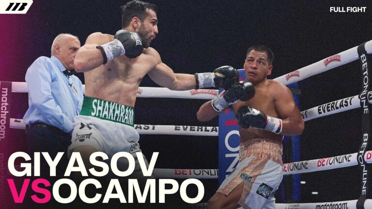 Shakhram Giyasov vs Franco Ocampo | Full Fight | Matchroom Boxing