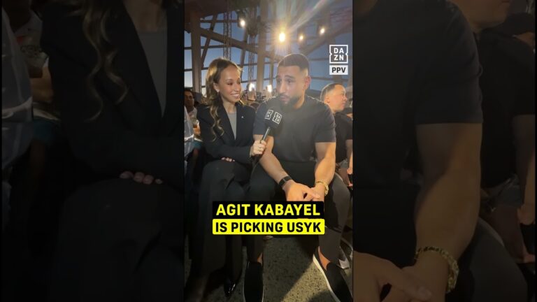 Agit Kabayel is backing Usyk to win this fight!