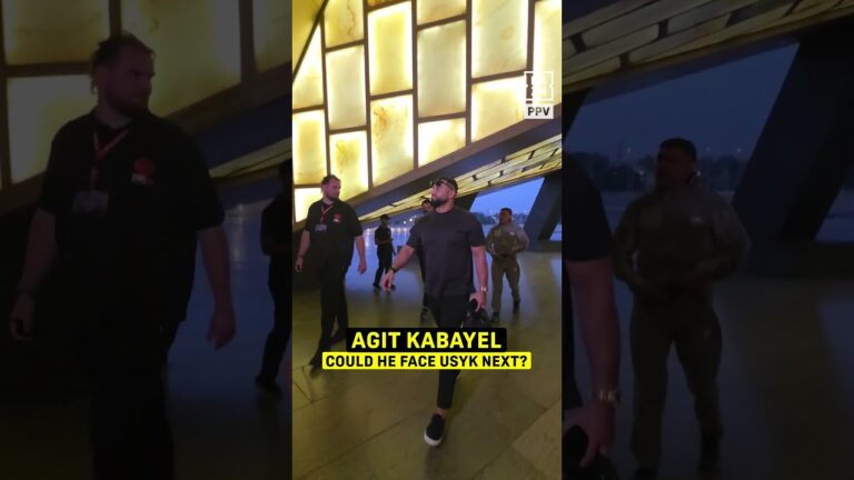 Agit Kabayel will have his EYES on the main event!