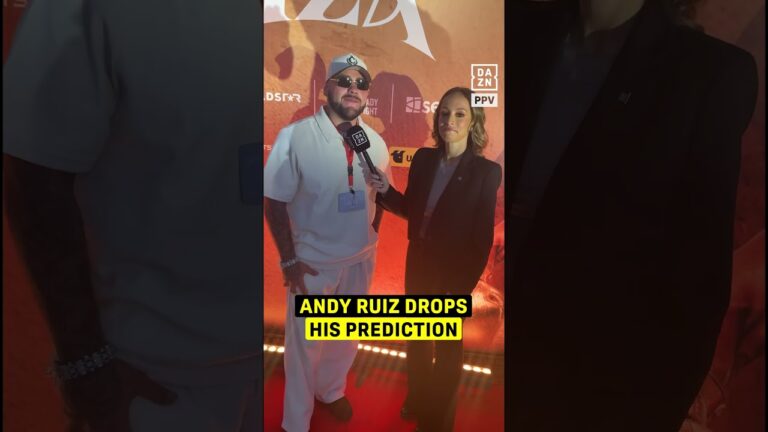 Who wants to see Andy Ruiz return soon?