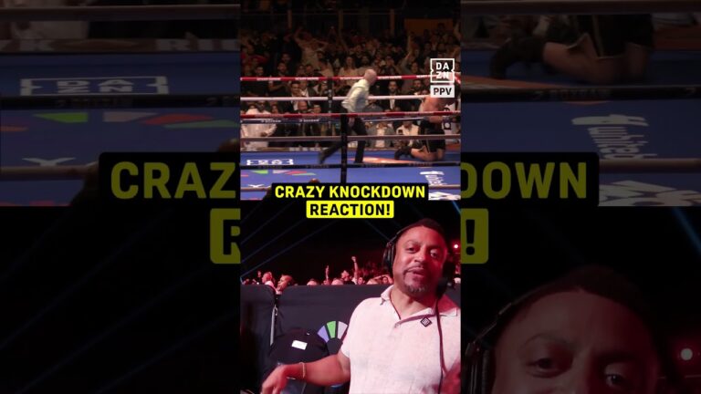 USYK KNOCKED DOWN RICO 😱