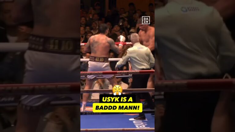 Oleksandr Usyk STOPS Rico Verhoeven in the 11th round!
