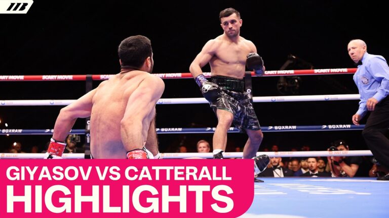 Jack Catterall Drops & Outclasses Shakhram Giyasov| Wins WBA World Title | Matchroom Boxing