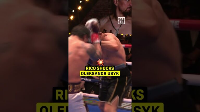Rico Verhoeven made quite the impression against Oleksandr Usyk 👏