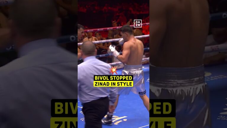 Dmitry Bivol came in with angles and accuracy when he stopped Malik Zinad 👏