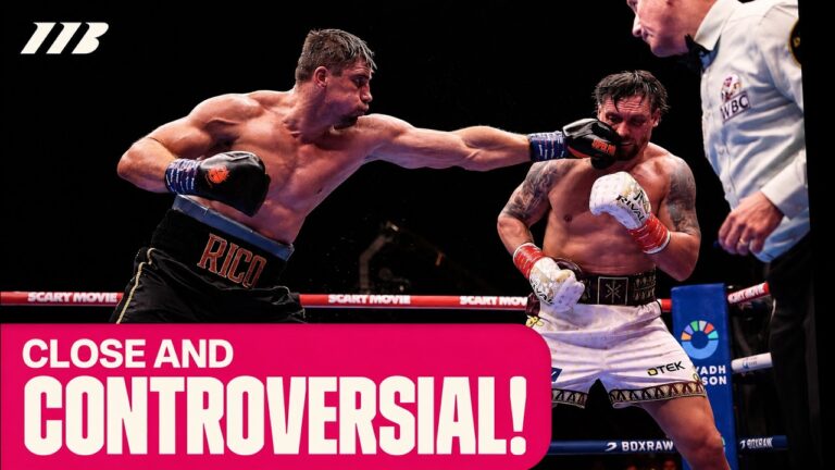 Oleksandr Usyk Stops Rico Verhoeven | Highlights and KO | Matchroom Boxing