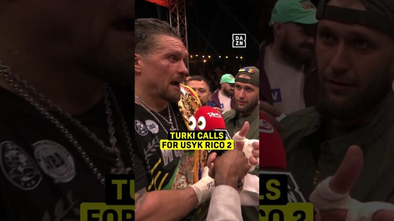 “After Kabayel!” Turki Alalshikh calls for Oleksandr Usyk vs. Rico Verhoeven 2