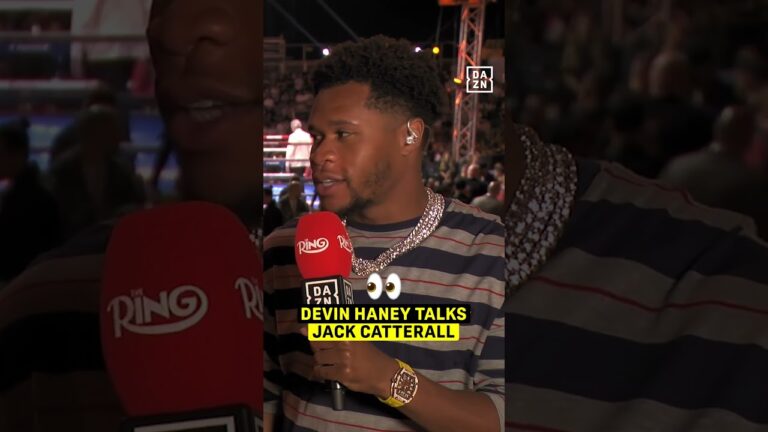 Devin Haney was impressed with Jack Catterall’s performance 👀🥊#UsykRico ▪️