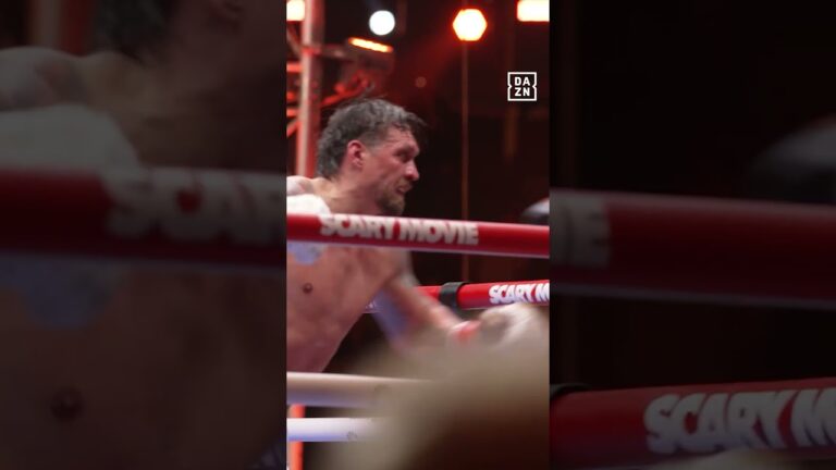Unseen angles of THAT finish from Oleksandr Usyk 🎥 #UsykRico Fight Night RAW 🤝