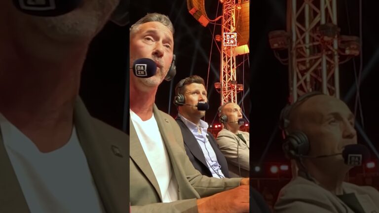 The impact of Rico on Usyk is even more impressive from our unseen camera angles 👏💥