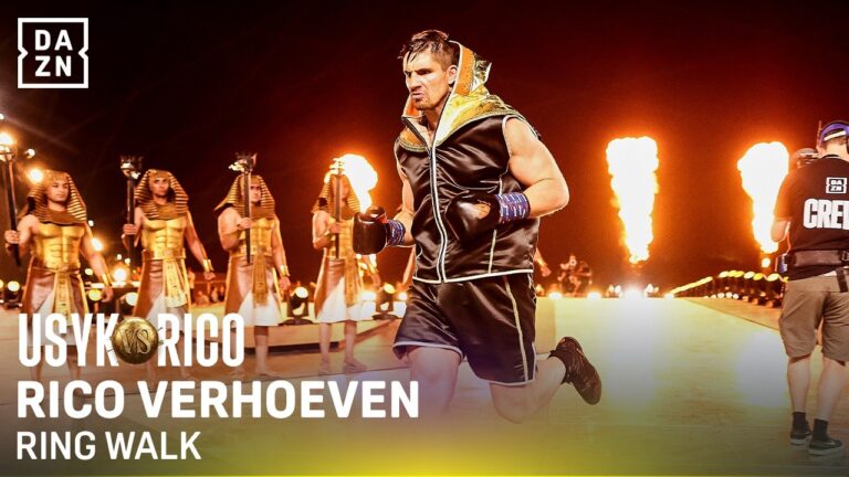 Rico Verhoeven’s Ring Walk | Glory in Giza | Oleksandr Usyk vs. Rico Verhoeven