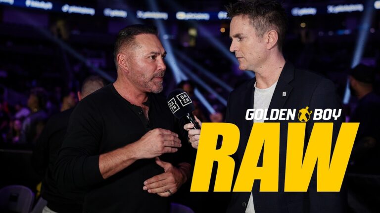Raw | Oscar De La Hoya talks Ryan Garcia next opponent, and the latest on Vergil Ortiz.