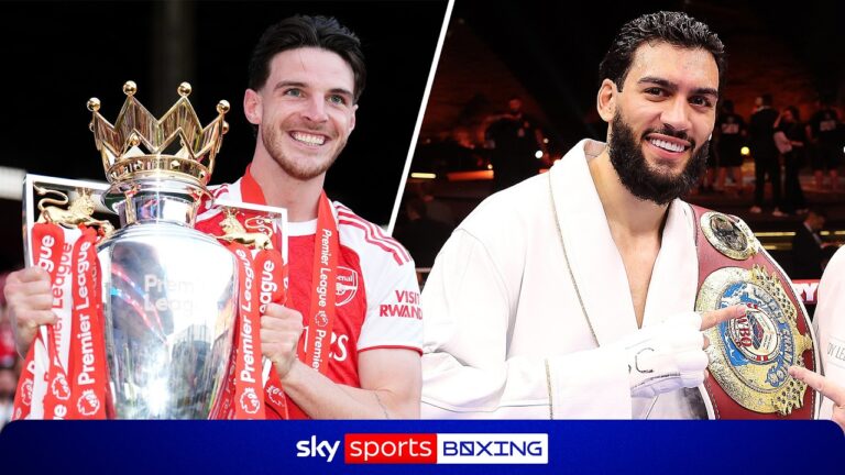 Hamzah Sheeraz reveals Declan Rice phone call 20 minutes before world title fight! 📱