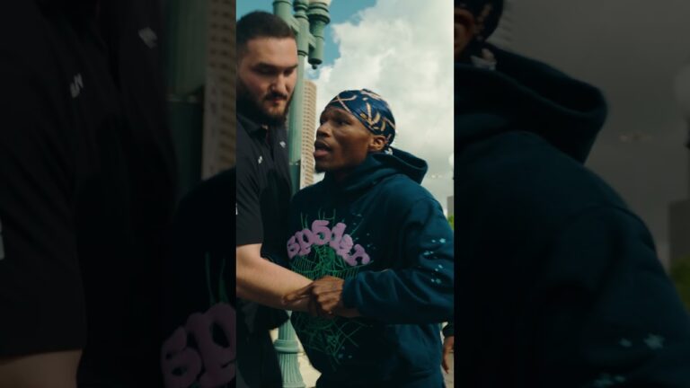 O’Shaquie Foster SHOVES Ray Ford At First Fight Week Face Off 🍿