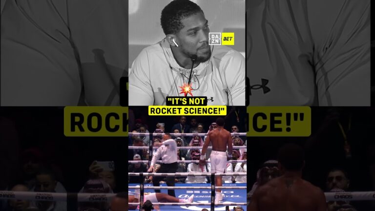 Anthony Joshua stuck to his promise and showed us how good he was against Francis Ngannou