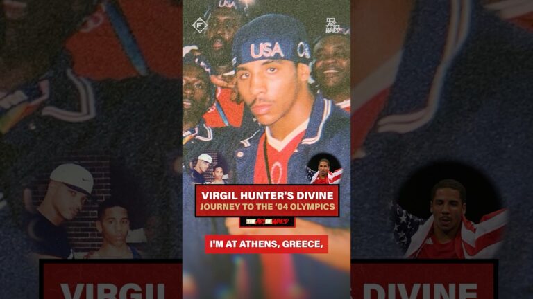 Virgil Hunter shares his incredible story about how he made it to the 2004 Olympic Games 🙏