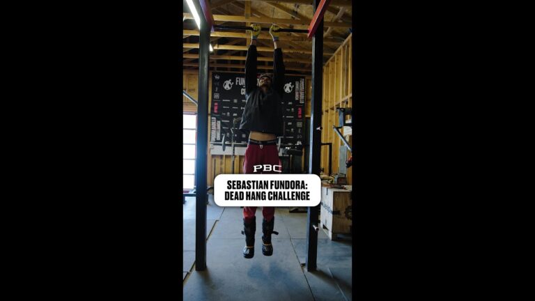 Think You Can Beat Sebastian Fundora In the Dead Hang Challenge?