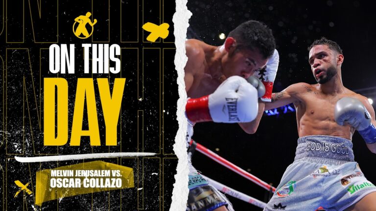 OTD | Melvin Jerusalem vs Oscar Collazo | History made 🇵🇷