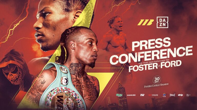 O’Shaquie Foster vs Ray Ford Final Press Conference | Matchroom Boxing