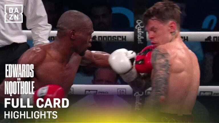 FULL CARD HIGHLIGHTS | Charlie Edwards vs. Sikho Nqothole