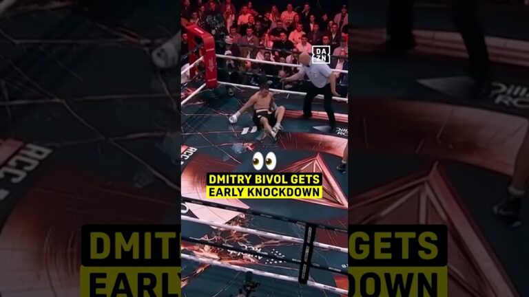 A beautiful shot from Dmitry Bivol drops Michael Eifert in round 1 😱