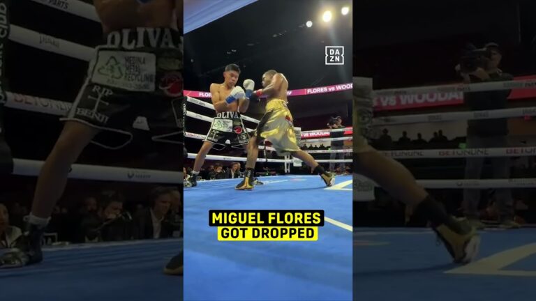 DOWN GOES MIGUEL FLORES 🤯