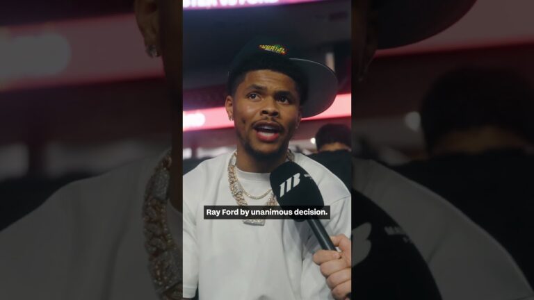 Shakur Stevenson Ringside To Support Ray Ford Vs Shock Foster 💫