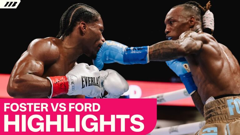 O’Shaquie Foster Retains Title Vs Ray Ford & Faces Off With Shakur Stevenson | Matchroom Boxing