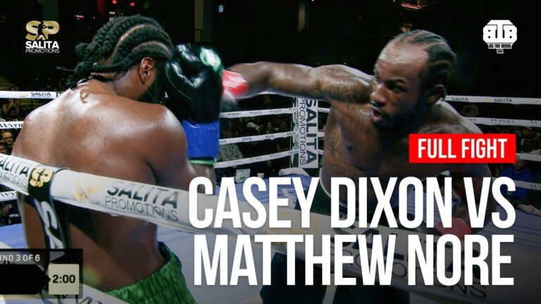 CASEY DIXON vs MATTHEW NORE | FULL FIGHT 🔥