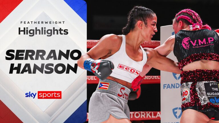 Serrano blows away Hanson! | Amanda Serrano vs Cheyenne Hanson | Highlights