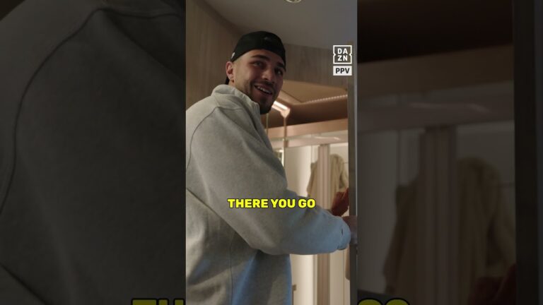 Tommy Fury is really living in a caravan during his training camp 🤯🚐