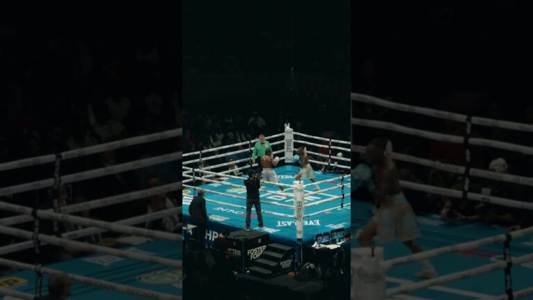 Alternative Angle: O’Shaquie Foster Launches Ray Ford Out The Ring 🤯