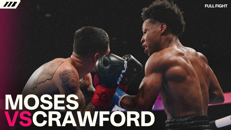 Zaquin Moses Moves 7-0 with Big Win vs Travis Crawford | Matchroom Boxing