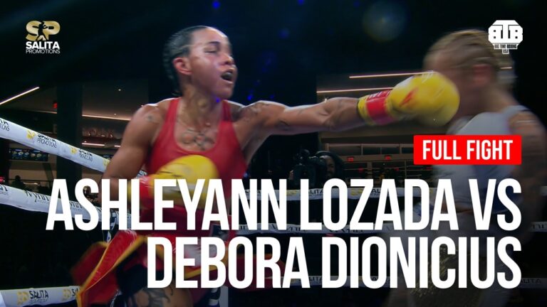 ASHLEYANN LOZADA vs DEBORA ANAHI DIONICIUS | FULL FIGHT 🔥