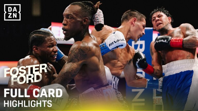 FULL CARD HIGHLIGHTS | O’Shaquie Foster vs Ray Ford