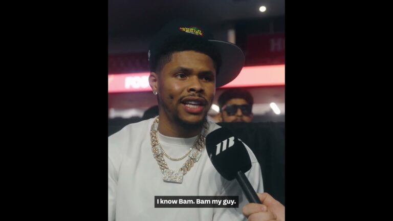 Shakur Stevenson Backs Bam Rodriguez To Beat Naoya Inoue 🔥