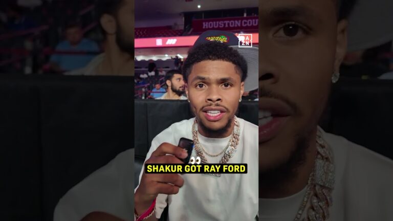 Shakur is picking Ray Ford over O’Shaquie Foster 👀