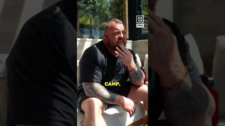 Eddie Hall talks Tom Aspinall link-up in camp for Fury fight 👊