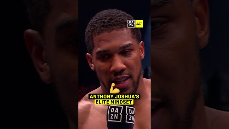 Let’s appreciate Anthony Joshua now as he continues to entertain us 💪