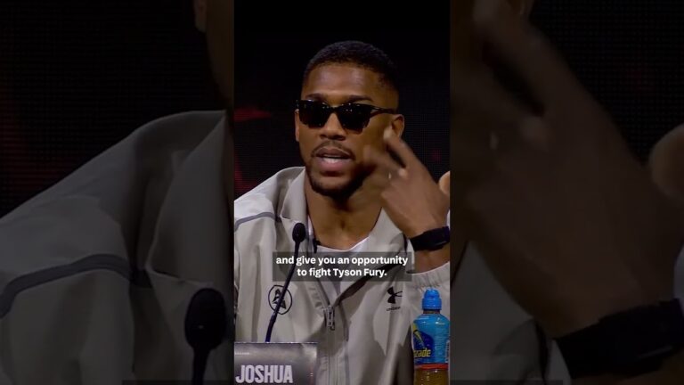 Anthony Joshua Talks Fury & Prenga Fights: “I Know What This Year Is About!”