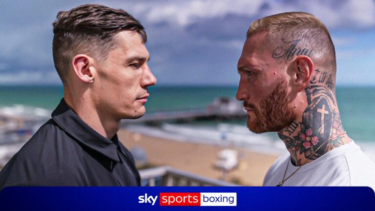 Chris Billam-Smith and Ryan Rozicki FACE-OFF in Bournemouth!