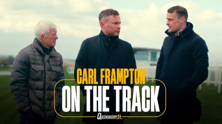 BOXING MEETS HORSE RACING: Carl Frampton, Franny Norton and Callum Rodriguez at Epsom Racecourse