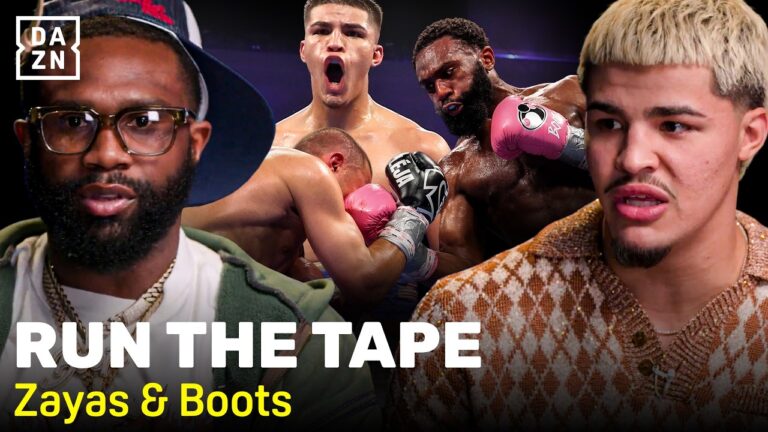 Xander Zayas vs. Jaron ‘Boots’ Ennis TRASH TALK on each others’ fights | Run The Tape