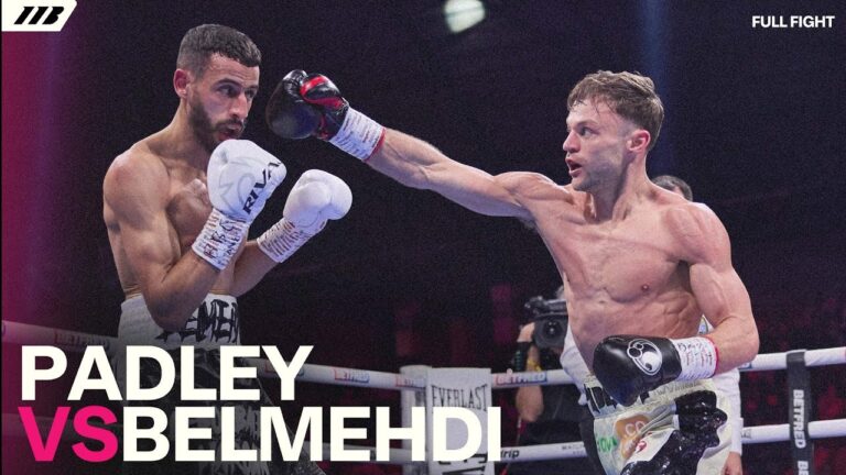 Josh Padley vs Jaouad Belmehdi | European Title | Matchroom Boxing