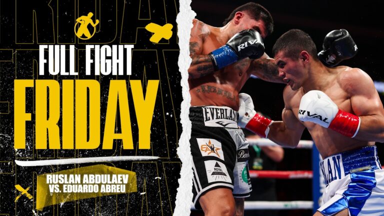 Full Fight | Ruslan Abdulaev vs. Eduardo Abreu | The Future Is Now 🥊🔥