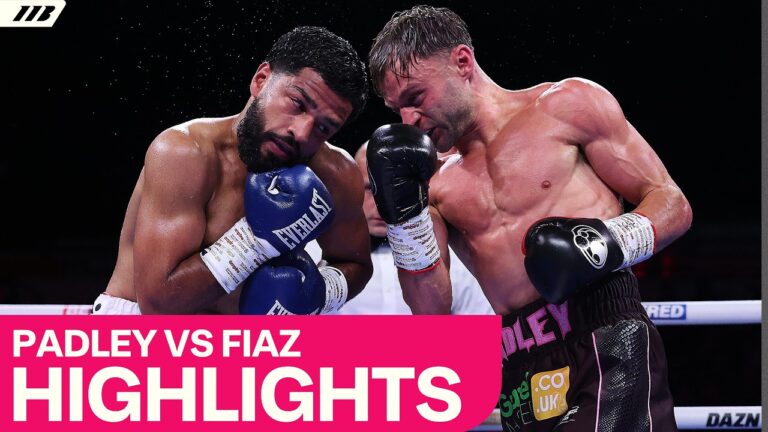 Josh Padley vs Aqib Fiaz | Full European Title Highlights | Matchroom Boxing