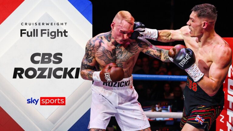 Chris Billam-Smith v Ryan Rozicki | Cruiserweight | Full Fight