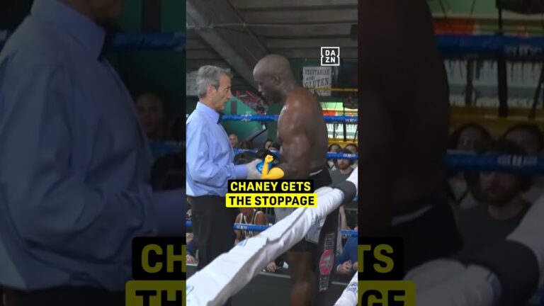 Cassius Chaney, linked with a fight against AJ in 2025 & sparring partner of Jake Paul, got a KO