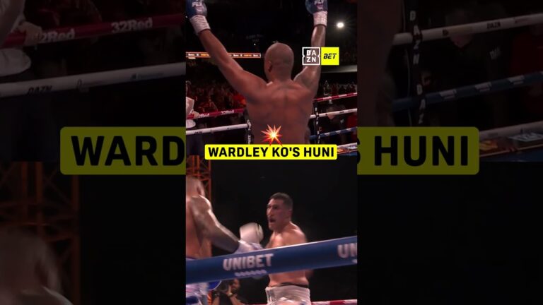 Fabio Wardley found the equaliser to STOP Justis Huni one year ago 💥