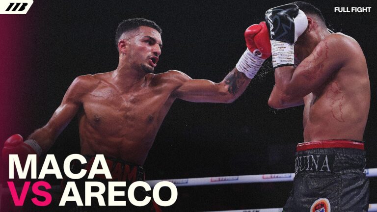 Undefeated Adam Maca vs Cesar Ignacio Paredes | Full Fight | Matchroom Boxing